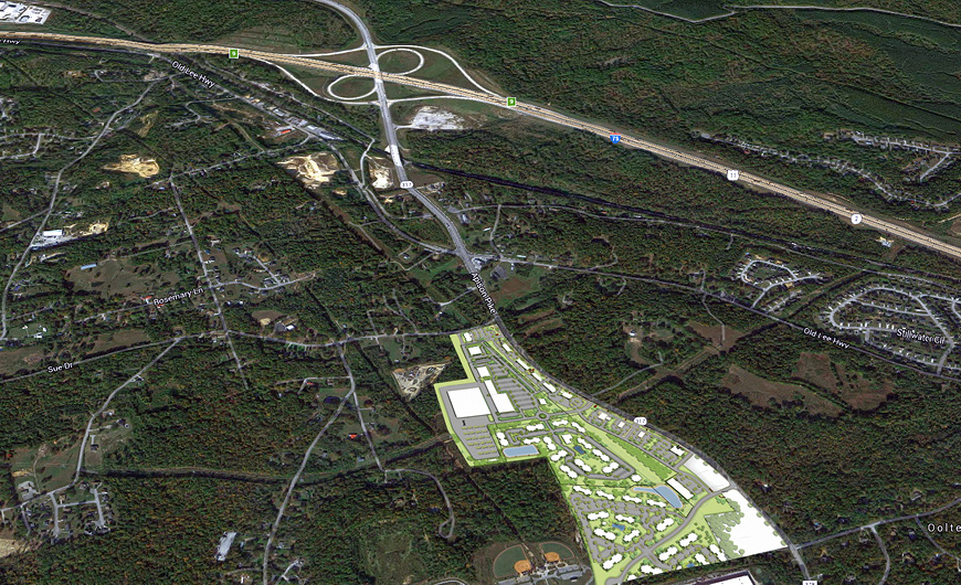 collegedale-station-aerial