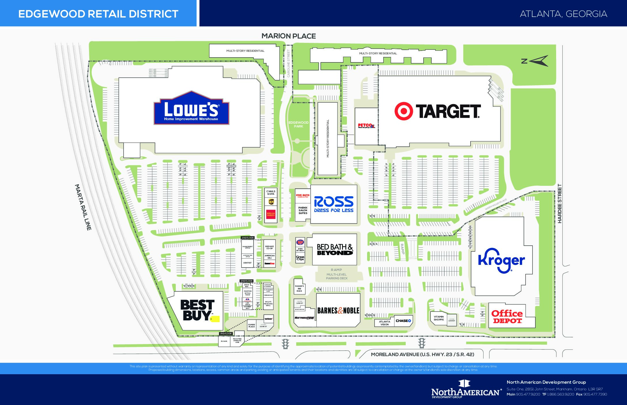 North American Development Group Edgewood Retail District Plan